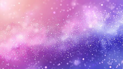 Obraz premium Dreamy starry lilac sky with ethereal beauty for enchanting backgrounds.