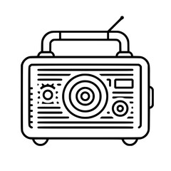 Radio icon, technology icon, communication icon, music icon, broadcast icon, microphone icon, speaker icon, web icon, website icon, mobile icon, business icon, internet icon, media icon, network icon,