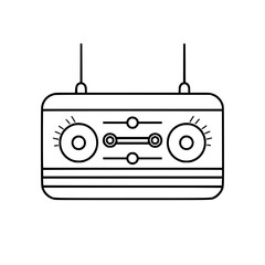 Radio icon, technology icon, communication icon, music icon, broadcast icon, microphone icon, speaker icon, web icon, website icon, mobile icon, business icon, internet icon, media icon, network icon,