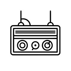 Radio icon, technology icon, communication icon, music icon, broadcast icon, microphone icon, speaker icon, web icon, website icon, mobile icon, business icon, internet icon, media icon, network icon,