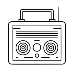 Radio icon, technology icon, communication icon, music icon, broadcast icon, microphone icon, speaker icon, web icon, website icon, mobile icon, business icon, internet icon, media icon, network icon,