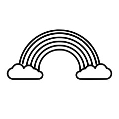 Obraz premium Rainbow svg, Rainbow clipart, Boho Svg Png, T-shirt designs, Silhouette, Hand Drawn Rainbow, Rainbow Silhouette, Rainbow Vector, Rainbow Clipart, Rainbow SVG Cut Files for Cricut, Rainbow Silhouette, 