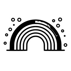 Rainbow svg, Rainbow clipart, Boho Svg Png, T-shirt designs, Silhouette, Hand Drawn Rainbow, Rainbow Silhouette, Rainbow Vector, Rainbow Clipart, Rainbow SVG Cut Files for Cricut, Rainbow Silhouette, 