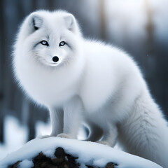 Fototapeta premium 북극여우