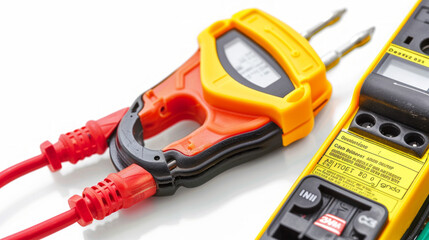 Aviation Battery Tester: Tests the capacity and health of aircraft batteries isolated on white background