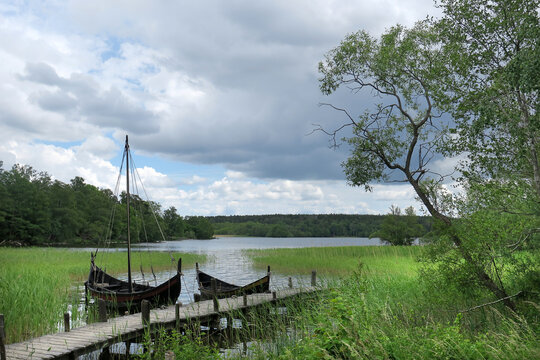 Landschaft in Birka/Bj&ouml;rk&ouml; - Sverige/Schweden