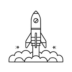 Fototapeta premium Rocket SVG, Rocket PNG, Rocket Clipart, Rocket SVG Cut Files for Cricut, Rocket Ship Svg, Spaceship Svg, Space Shuttle Svg, Rocket dxf, Rocket png, Rocket eps, Rocket vector, Rocket cut files, Spacesh