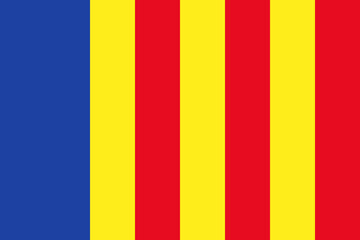 Fototapeta premium Salerno - flag