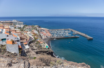 In Los Gigantes auf Teneriffa, Spanien.