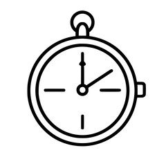 Pocket Watch  icon, Pocket Watch PNG, Pocket Watch SVG, Vintage Pocket Watch vector, Vintage Pocket Watch cut files, Vintage Pocket Watch Silhouette, Stopwatch SVG, Svg files for Cricut, Clock clipart