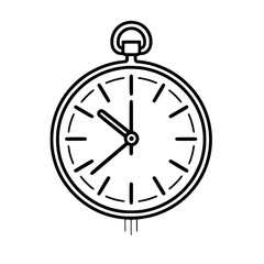 Pocket Watch  icon, Pocket Watch PNG, Pocket Watch SVG, Vintage Pocket Watch vector, Vintage Pocket Watch cut files, Vintage Pocket Watch Silhouette, Stopwatch SVG, Svg files for Cricut, Clock clipart