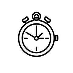 Pocket Watch  icon, Pocket Watch PNG, Pocket Watch SVG, Vintage Pocket Watch vector, Vintage Pocket Watch cut files, Vintage Pocket Watch Silhouette, Stopwatch SVG, Svg files for Cricut, Clock clipart