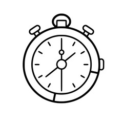 Pocket Watch  icon, Pocket Watch PNG, Pocket Watch SVG, Vintage Pocket Watch vector, Vintage Pocket Watch cut files, Vintage Pocket Watch Silhouette, Stopwatch SVG, Svg files for Cricut, Clock clipart