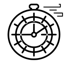 Pocket Watch  icon, Pocket Watch PNG, Pocket Watch SVG, Vintage Pocket Watch vector, Vintage Pocket Watch cut files, Vintage Pocket Watch Silhouette, Stopwatch SVG, Svg files for Cricut, Clock clipart
