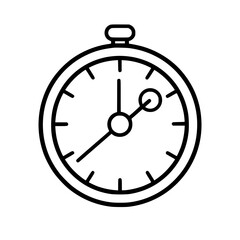 Pocket Watch  icon, Pocket Watch PNG, Pocket Watch SVG, Vintage Pocket Watch vector, Vintage Pocket Watch cut files, Vintage Pocket Watch Silhouette, Stopwatch SVG, Svg files for Cricut, Clock clipart