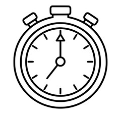Pocket Watch  icon, Pocket Watch PNG, Pocket Watch SVG, Vintage Pocket Watch vector, Vintage Pocket Watch cut files, Vintage Pocket Watch Silhouette, Stopwatch SVG, Svg files for Cricut, Clock clipart
