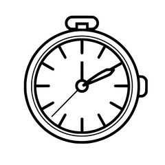 Pocket Watch  icon, Pocket Watch PNG, Pocket Watch SVG, Vintage Pocket Watch vector, Vintage Pocket Watch cut files, Vintage Pocket Watch Silhouette, Stopwatch SVG, Svg files for Cricut, Clock clipart