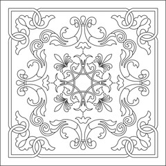 Sketsa ilustrasi siluet vektor dari desain detail gerbang pagar besi tua gaya Eropa vintage klasik 