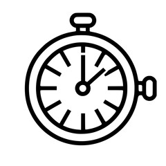 Pocket Watch  icon, Pocket Watch PNG, Pocket Watch SVG, Vintage Pocket Watch vector, Vintage Pocket Watch cut files, Vintage Pocket Watch Silhouette, Stopwatch SVG, Svg files for Cricut, Clock clipart
