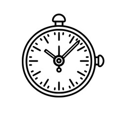 Pocket Watch  icon, Pocket Watch PNG, Pocket Watch SVG, Vintage Pocket Watch vector, Vintage Pocket Watch cut files, Vintage Pocket Watch Silhouette, Stopwatch SVG, Svg files for Cricut, Clock clipart