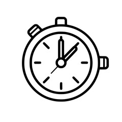 Pocket Watch  icon, Pocket Watch PNG, Pocket Watch SVG, Vintage Pocket Watch vector, Vintage Pocket Watch cut files, Vintage Pocket Watch Silhouette, Stopwatch SVG, Svg files for Cricut, Clock clipart