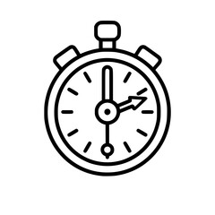 Pocket Watch  icon, Pocket Watch PNG, Pocket Watch SVG, Vintage Pocket Watch vector, Vintage Pocket Watch cut files, Vintage Pocket Watch Silhouette, Stopwatch SVG, Svg files for Cricut, Clock clipart