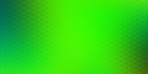 Light Green, Yellow vector background in polygonal style.