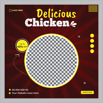 Food Social Media Post Design