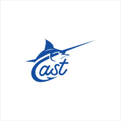 Cast and Fish Logo