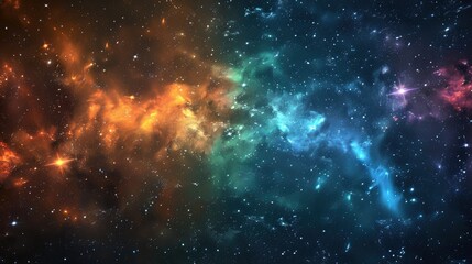 Fototapeta premium abstract space background star 