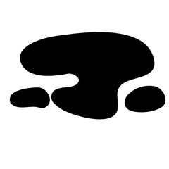 Black icon Liquid Vector Illustration