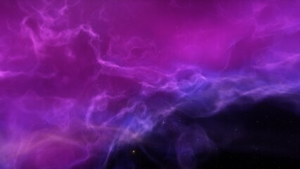 red-violet nebula in outer space, horsehead nebula, unusual colorful nebula in a distant galaxy, red nebula 3d render
