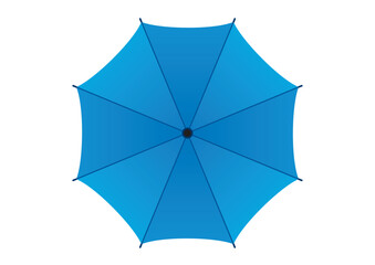 Fototapeta premium 雨をイメージしたカラフルな傘のイラスト