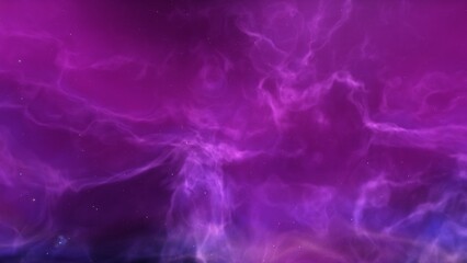 red-violet nebula in outer space, horsehead nebula, unusual colorful nebula in a distant galaxy, red nebula 3d render
