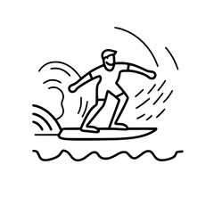 Surfing Svg, Surfboard Svg, Surf Clipart, Surfer Man Svg, Surf Svg, Surf Cut File, Summer Svg, Ocean Wave Svg, Surf Cricut, Palm Beach Svg, Surfing svg, Surfer svg, Ocean clipart, Summer sport silhoue