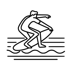 Surfing Svg, Surfboard Svg, Surf Clipart, Surfer Man Svg, Surf Svg, Surf Cut File, Summer Svg, Ocean Wave Svg, Surf Cricut, Palm Beach Svg, Surfing svg, Surfer svg, Ocean clipart, Summer sport silhoue