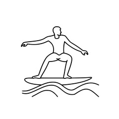 Surfing Svg, Surfboard Svg, Surf Clipart, Surfer Man Svg, Surf Svg, Surf Cut File, Summer Svg, Ocean Wave Svg, Surf Cricut, Palm Beach Svg, Surfing svg, Surfer svg, Ocean clipart, Summer sport silhoue