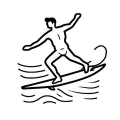 Fototapeta premium Surfing Svg, Surfboard Svg, Surf Clipart, Surfer Man Svg, Surf Svg, Surf Cut File, Summer Svg, Ocean Wave Svg, Surf Cricut, Palm Beach Svg, Surfing svg, Surfer svg, Ocean clipart, Summer sport silhoue