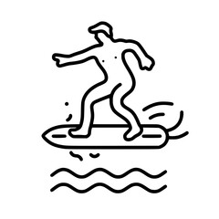 Surfing Svg, Surfboard Svg, Surf Clipart, Surfer Man Svg, Surf Svg, Surf Cut File, Summer Svg, Ocean Wave Svg, Surf Cricut, Palm Beach Svg, Surfing svg, Surfer svg, Ocean clipart, Summer sport silhoue