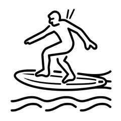 Fototapeta premium Surfing Svg, Surfboard Svg, Surf Clipart, Surfer Man Svg, Surf Svg, Surf Cut File, Summer Svg, Ocean Wave Svg, Surf Cricut, Palm Beach Svg, Surfing svg, Surfer svg, Ocean clipart, Summer sport silhoue