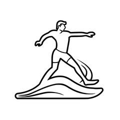 Surfing Svg, Surfboard Svg, Surf Clipart, Surfer Man Svg, Surf Svg, Surf Cut File, Summer Svg, Ocean Wave Svg, Surf Cricut, Palm Beach Svg, Surfing svg, Surfer svg, Ocean clipart, Summer sport silhoue