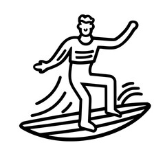 Surfing Svg, Surfboard Svg, Surf Clipart, Surfer Man Svg, Surf Svg, Surf Cut File, Summer Svg, Ocean Wave Svg, Surf Cricut, Palm Beach Svg, Surfing svg, Surfer svg, Ocean clipart, Summer sport silhoue