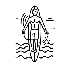 Surfing Svg, Surfboard Svg, Surf Clipart, Surfer Man Svg, Surf Svg, Surf Cut File, Summer Svg, Ocean Wave Svg, Surf Cricut, Palm Beach Svg, Surfing svg, Surfer svg, Ocean clipart, Summer sport silhoue