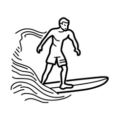 Surfing Svg, Surfboard Svg, Surf Clipart, Surfer Man Svg, Surf Svg, Surf Cut File, Summer Svg, Ocean Wave Svg, Surf Cricut, Palm Beach Svg, Surfing svg, Surfer svg, Ocean clipart, Summer sport silhoue