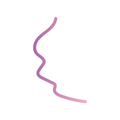 Colourful Abstract Doodle line, stroke