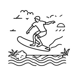 Surfing Svg, Surfboard Svg, Surf Clipart, Surfer Man Svg, Surf Svg, Surf Cut File, Summer Svg, Ocean Wave Svg, Surf Cricut, Palm Beach Svg, Surfing svg, Surfer svg, Ocean clipart, Summer sport silhoue