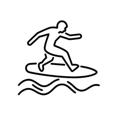 Surfing Svg, Surfboard Svg, Surf Clipart, Surfer Man Svg, Surf Svg, Surf Cut File, Summer Svg, Ocean Wave Svg, Surf Cricut, Palm Beach Svg, Surfing svg, Surfer svg, Ocean clipart, Summer sport silhoue