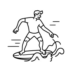 Surfing Svg, Surfboard Svg, Surf Clipart, Surfer Man Svg, Surf Svg, Surf Cut File, Summer Svg, Ocean Wave Svg, Surf Cricut, Palm Beach Svg, Surfing svg, Surfer svg, Ocean clipart, Summer sport silhoue