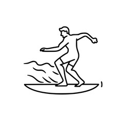 Surfing Svg, Surfboard Svg, Surf Clipart, Surfer Man Svg, Surf Svg, Surf Cut File, Summer Svg, Ocean Wave Svg, Surf Cricut, Palm Beach Svg, Surfing svg, Surfer svg, Ocean clipart, Summer sport silhoue