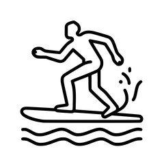 Surfing Svg, Surfboard Svg, Surf Clipart, Surfer Man Svg, Surf Svg, Surf Cut File, Summer Svg, Ocean Wave Svg, Surf Cricut, Palm Beach Svg, Surfing svg, Surfer svg, Ocean clipart, Summer sport silhoue